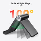 UGREEN Support Téléphone Bureau Réglable Pose Smartphone Pliable