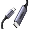 UGREEN Câble USB C vers HDMI 4K 60Hz 18Gbps Thunderbolt 4 3 HDMI2.0 1M