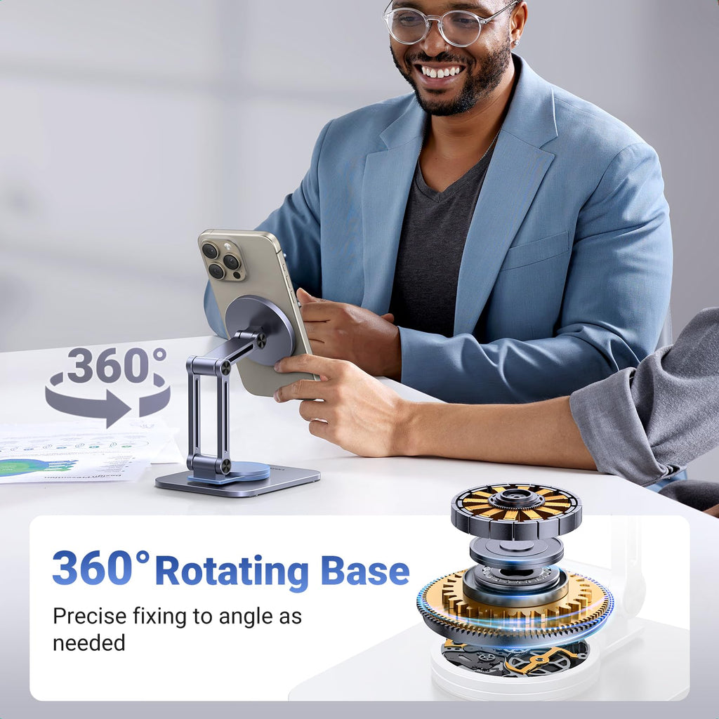 UGREEN Support MagSafe avec Rotation 360° -360° rotating base