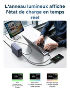 UGREEN Nexode Câble USB C 240W avec Écran LCD 48V 5A PD 3.1 (1M) | Type C Charge Rapide, Compatible avec MacBook Ordinateur Portable de Jeu iPad iPhone 17 Pro Max Air Galaxy S26 S25 Pixel 10.