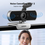 UGREEN Webcam Full HD 1080P 30FPS Caméra USB PC Mise au Point Fixe