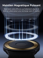 UGREEN MagFlow Qi2 25W Chargeur Induction 2 en 1 Pliable MagSafe
