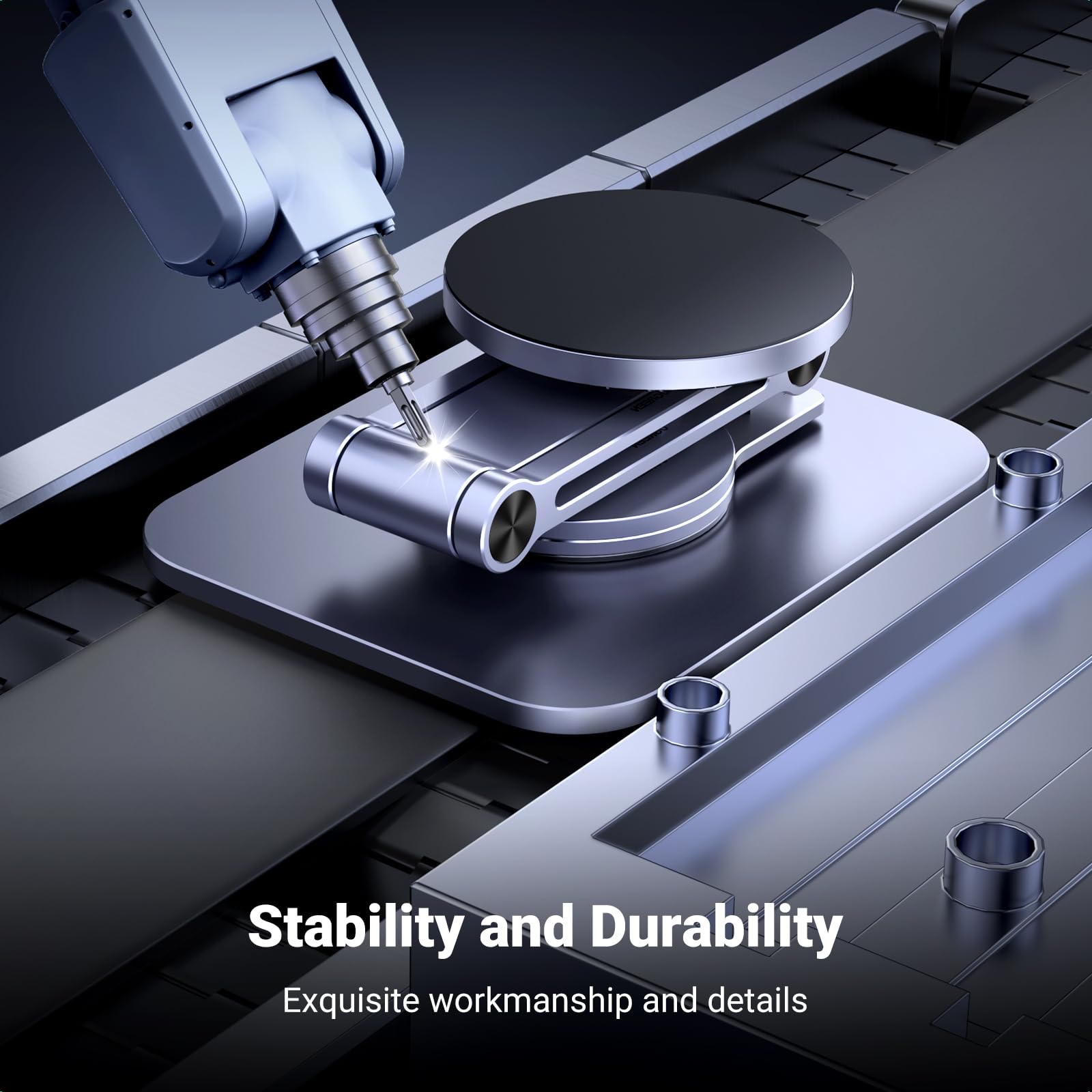 UGREEN Support MagSafe avec Rotation 360° -stabililty and durability