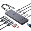 UGREEN Revodok Pro 3121 Hub USB-C 12-en-1 (HDMI 4K@60Hz, DP 4K@120Hz, Triple Affichage, 10 Gbps, PD 100 W)
