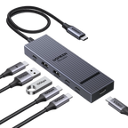 UGREEN Revodok Pro Hub USB-C 6-en-1 (4K@60Hz, 10 Gbps, PD 100 W)