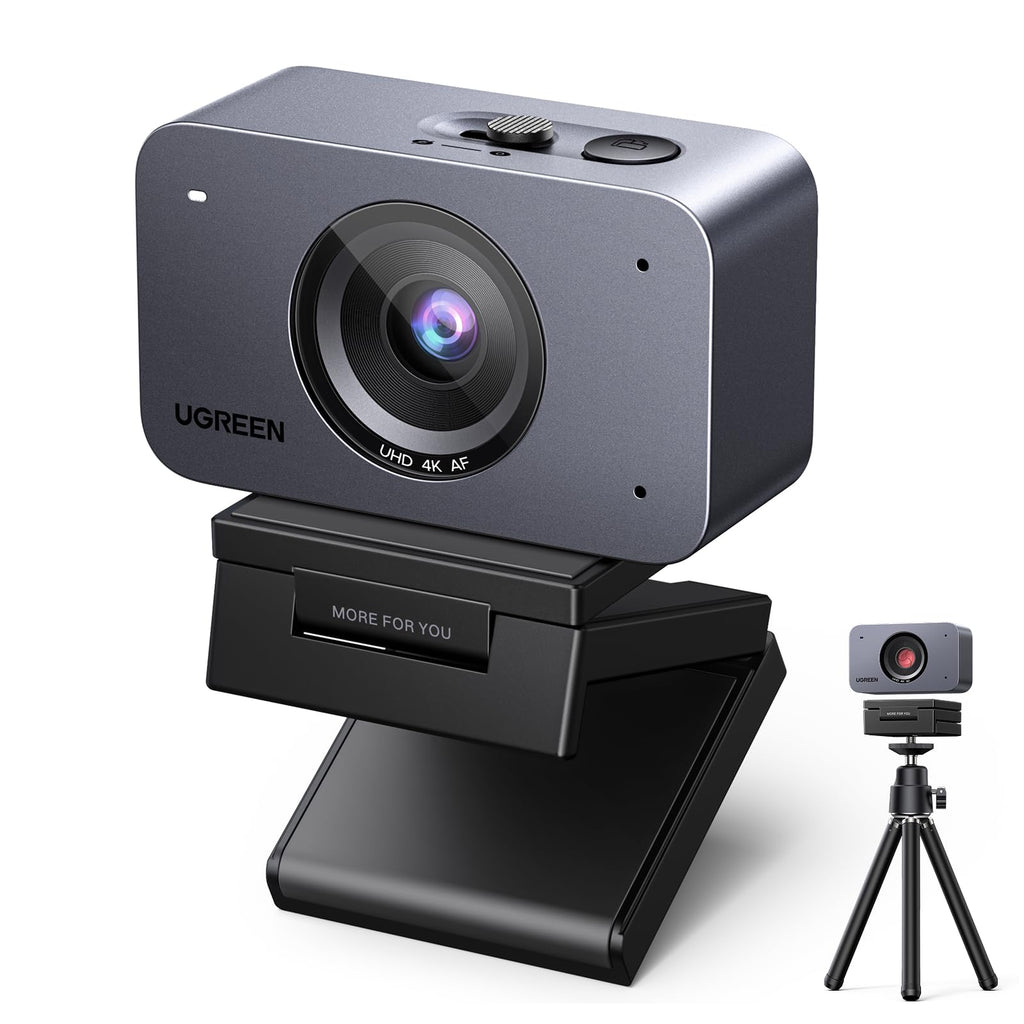 UGREEN FineCam 4K Webcam 30FPS Ultra HD Caméra USB A C PC Autofocus