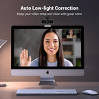 UGREEN Webcam Full HD 1080P 30FPS Caméra USB PC Mise au Point Fixe