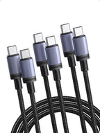 UGREEN Lot de 3 Câble USB C PD 3.1 5A 48V 240W Charge Rapide (2M)
