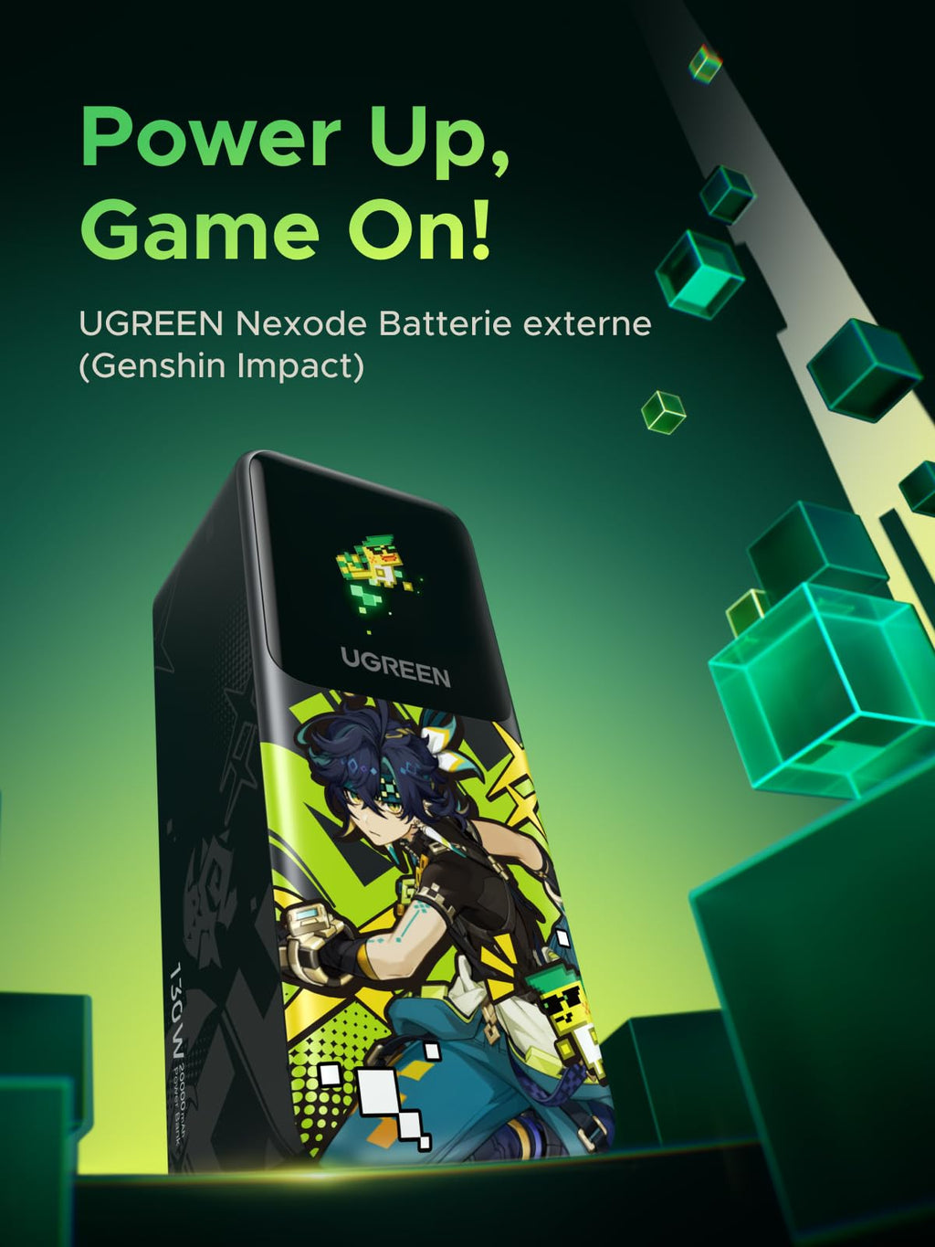 UGREEN Nexode Batterie externe (Genshin Impact)