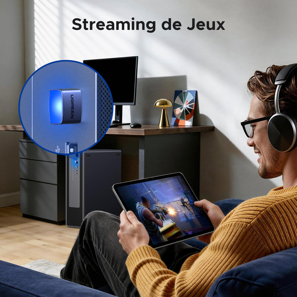 UGREEN Lot de 4 HDMI Dummy Plug 4K 60Hz EDID Émulateur d'Affichage HDCP