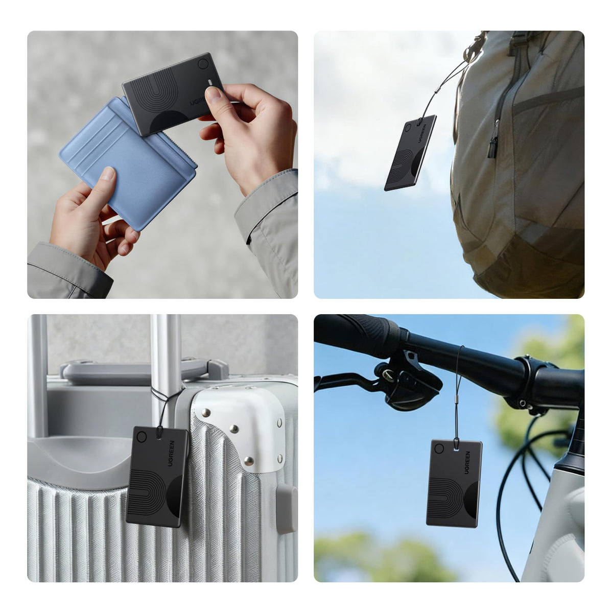 UGREEN FineTrack Slim Traceur Recharge sans Fil Finder iOS Uniquement