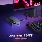 UGREEN Docking Station 9 en 1 Compatible avec Steam Deck ROG Ally X Legion Go Dock USB C ( HDMI 4K 60Hz, 10Gbps PD 100W )