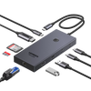 UGREEN Revodok Pro 9-en-1 Hub USB-C (HDMI 4K@60Hz, 10Gbps, PD100W)