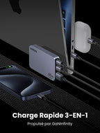 UGREEN Nexode Pro 65W Ultra-Fin Chargeur GaN (Prise EU UK US)