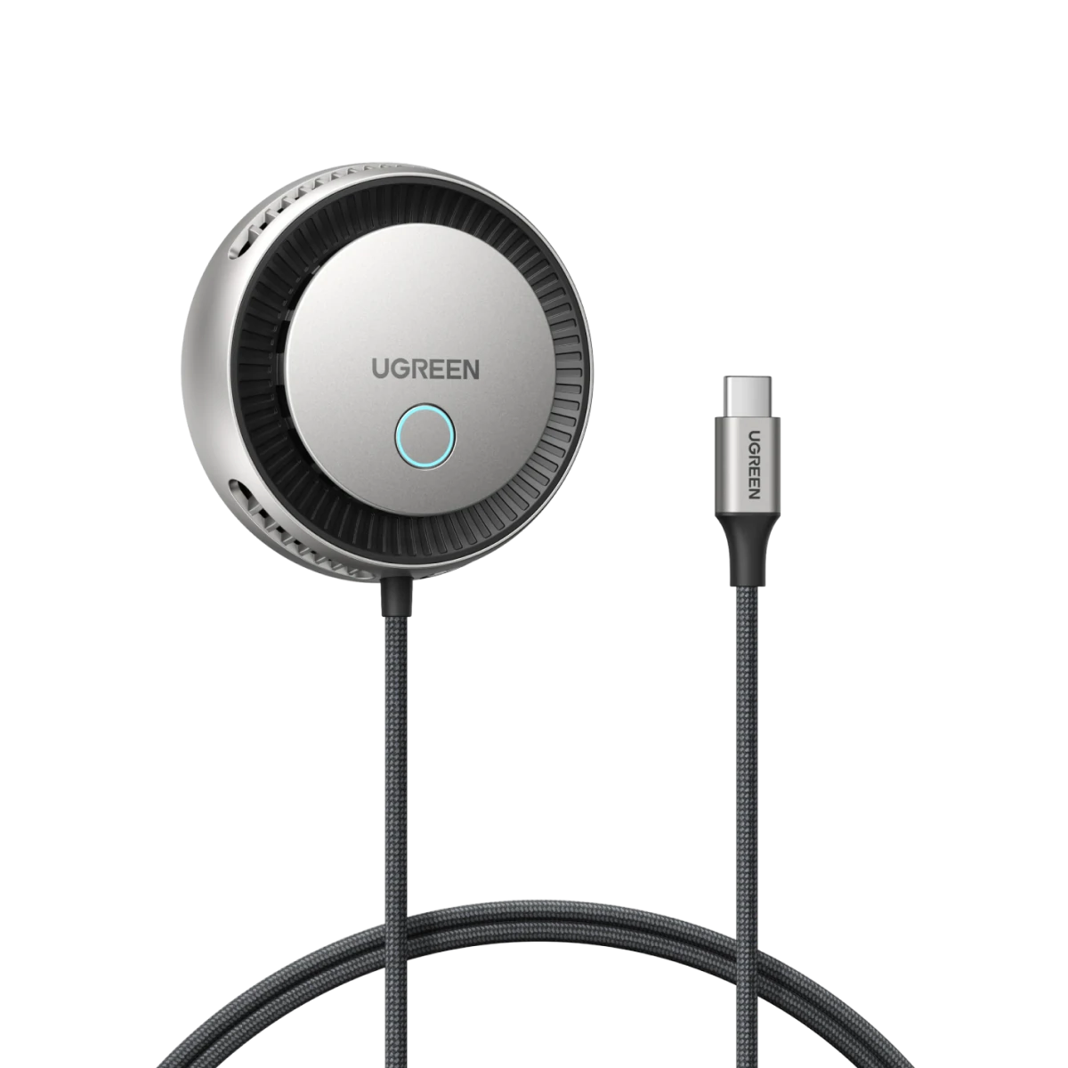 UGREEN MagFlow Pro Chargeur Magnétique Sans Fil (Qi2 25 W, Système de Refroidissement Intelligent)