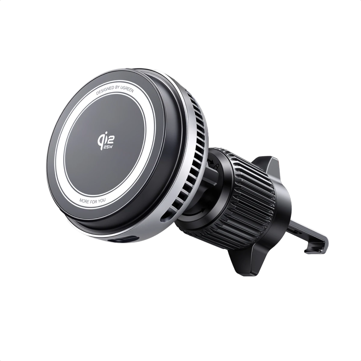 UGREEN MagFlow Pro Chargeur de Voiture Magnétique Sans Fil (Qi2.2 25 W, Système de Refroidissement Triple)