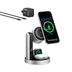 UGREEN MagFlow Pro Station de Recharge Magnétique Sans Fil (3-en-1, Qi2 25 W)