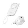 UGREEN MagFlow Air Batterie Externe & Chargeur Nexode Air en Pack (5 000 mAh / 10 000 mAh, Qi2 15 W, GaN 65 W)