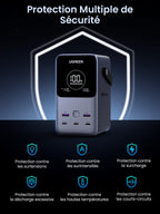 UGREEN 300W Batterie Externe Portable 48000mAh - protection multiple de securite