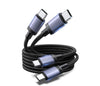 UGREEN Lot de 2 Câble USB C PD 3.1 5A 48V 240W Charge Rapide (3M)