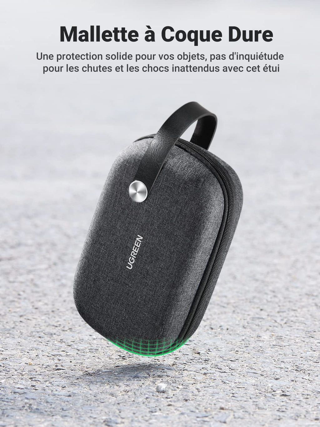 UGREEN Sac Rangement Accessoires Électroniques Pochette Câble Étanche