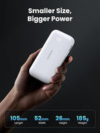 UGREEN Power Bank Mini 10000mAh 30W à 2 ports PD3.0 -smaller size, bigger power