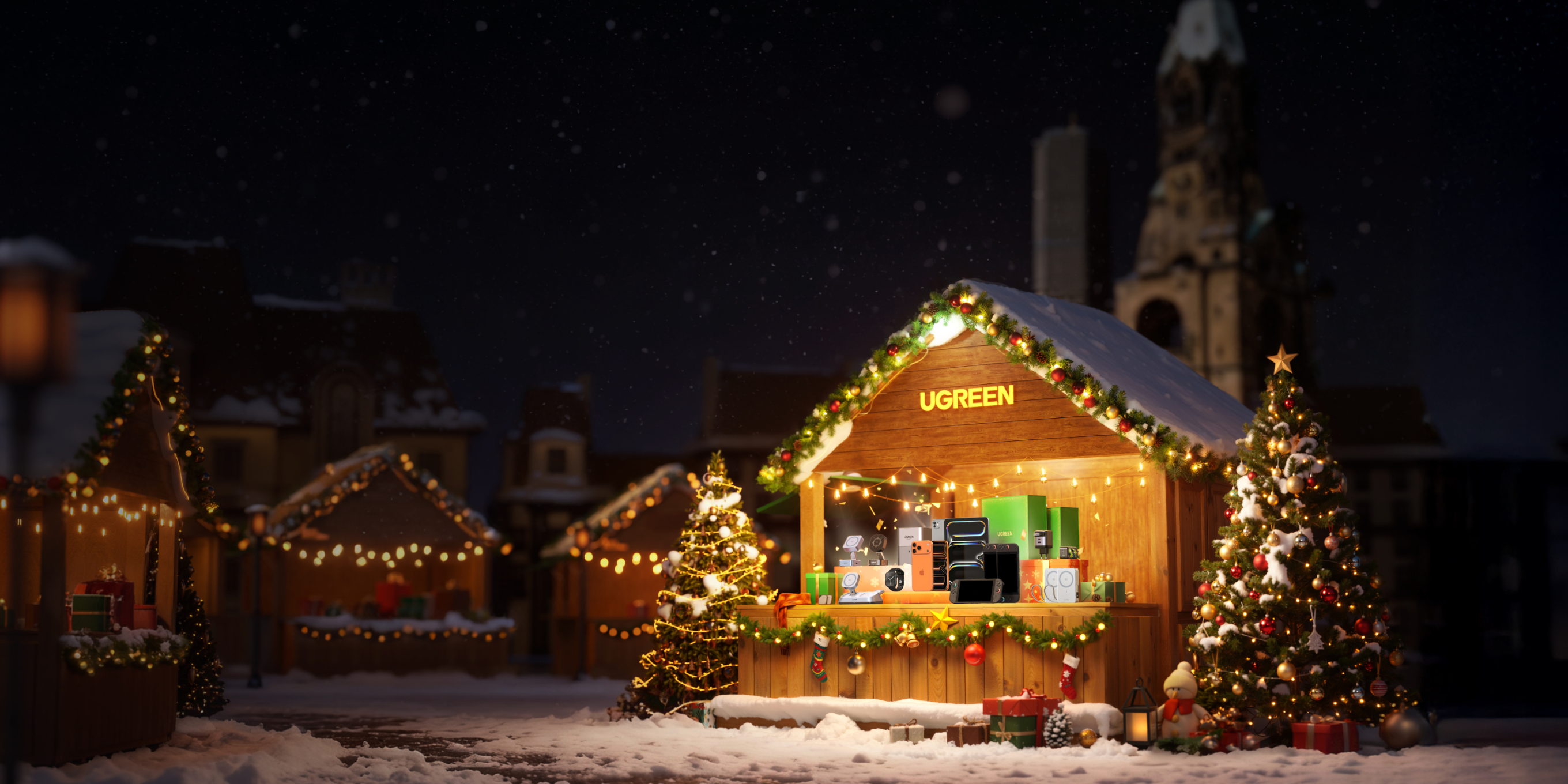 Rejoignez-nous sur le stand UGREEN de Noël à Berlin !