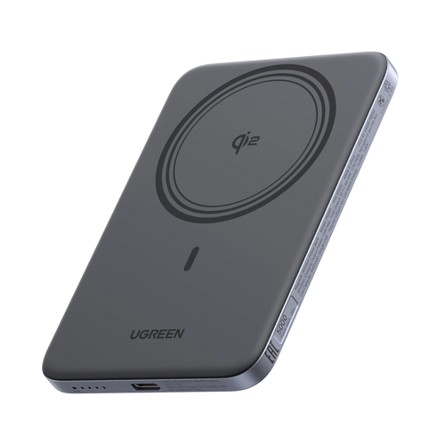 UGREEN MagFlow Air Batterie Externe Magnétique (5000mAh, Qi2 15W)