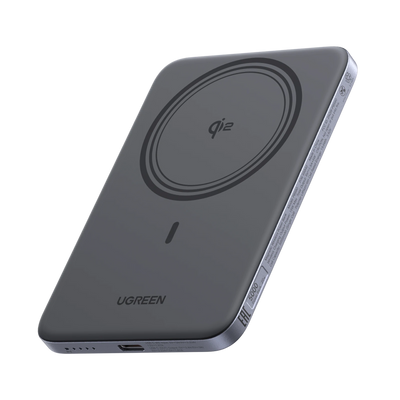 UGREEN MagFlow Air Batterie Externe Magnétique (5000mAh, Qi2 15W)