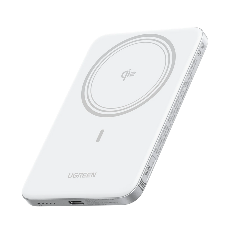 UGREEN MagFlow Air Batterie Externe Magnétique (5000mAh, Qi2 15W)