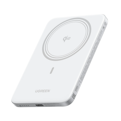 UGREEN MagFlow Air Batterie Externe Magnétique (5000mAh, Qi2 15W)