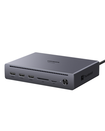 UGREEN Maxidok Station d’accueil Thunderbolt™ 5 10-en-1 avec Ethernet Gigabit – double affichage 6K/8K pour Mac et Windows