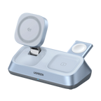 UGREEN MagFlow Chargeur sans fil magnétique 3-en-1 (Qi2 25 W, compatible MagSafe)