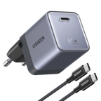 UGREEN Nexode Air Chargeur USB-C (65W, GaN, Prise Pliable)