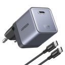 UGREEN Nexode Air Chargeur USB-C (65W, GaN, Prise Pliable)