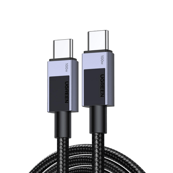 UGREEN Câble USB C PD 100W 20V 5A Charge Rapide QC 4.0 Chargeur Type C Nylon Tressé (3M)