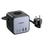 UGREEN DigiNest Cube 7 en 1 Multiprise USB Cube 3 Prises