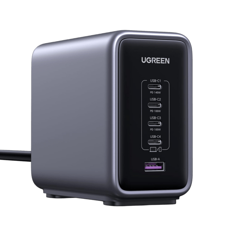 UGREEN 300W Nexode USB C Chargeur Station PD 3.1 140W Charge Rapide Prise Secteur Bureau GaN Tech