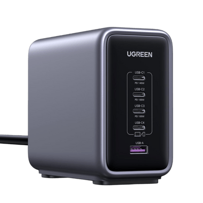 UGREEN 300W Nexode USB C Chargeur Station PD 3.1 140W Charge Rapide Prise Secteur Bureau GaN Tech