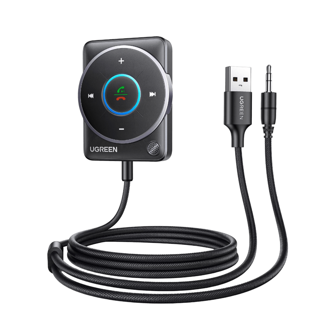 UGREEN Récepteur Bluetooth 5.4 Voiture Adaptateur Bluetooth Jack 3.5mm