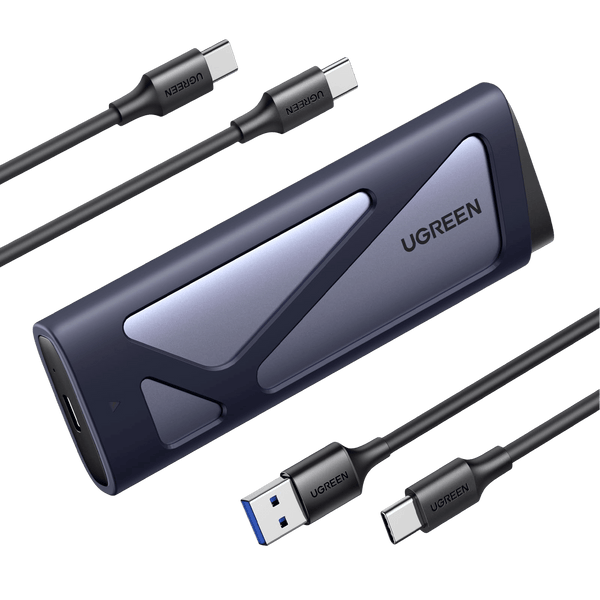 UGREEN Boîtier SSD M.2 NVMe SATA 10 Gbps USB 3.2 Gen 2 Adaptateur Disque Dur Externe