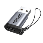 UGREEN Adaptateur USB 3.1 Type C Femelle vers USB 3.0 A Male Adaptateur (Gris)