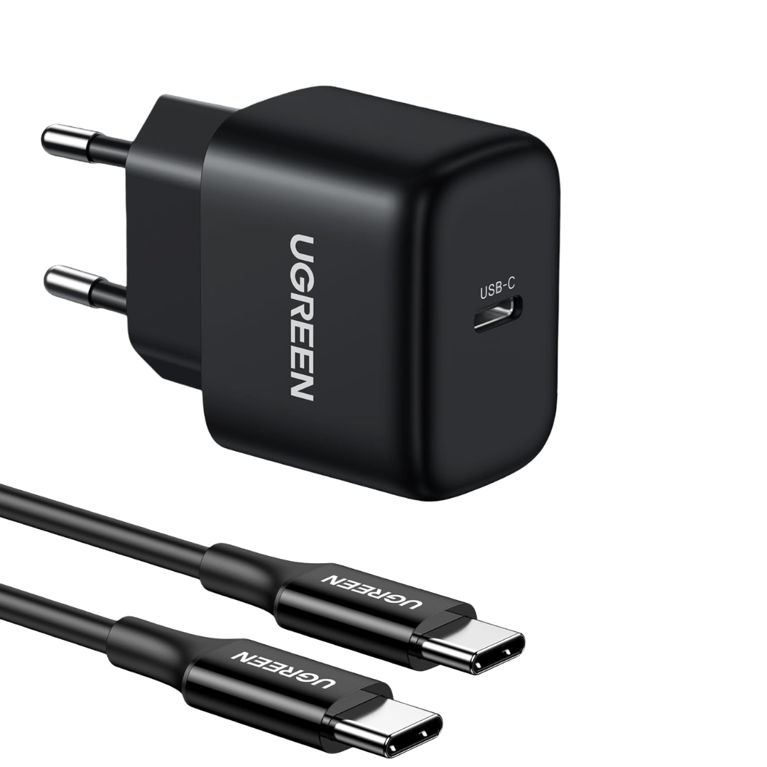 UGREEN 25W Chargeur Ultra Rapide avec 2M Cable USB C