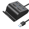 UGREEN Hub USB A 3.0 avec Lecteur de Carte SD Micro SD MS M2 et 3 Ports£¨1M Cable£©