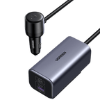 UGREEN 130W Chargeur Allume Cigare USB C GaN PD3.0 QC 4.0 PPS Chargeur Voiture Rapide 4 Ports