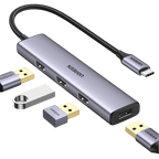 UGREEN Hub USB C vers 4 Ports USB Hub en Aluminium 5Gbps Adaptateur