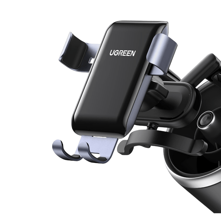 UGREEN Support Téléphone Voiture Gravité Grille Aération Ronde Porte Portable Voiture Accroche