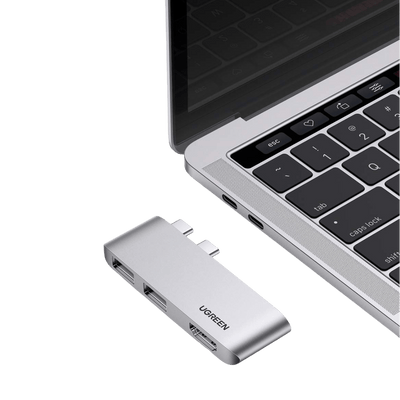 UGREEN Adaptateur Hub USB C HDMI 4K 60Hz Compatible avec MacBook Pro M2 M1 10Gbps