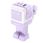 UGREEN Uno Chargeur 65W USB C Rapide 3 Ports (Violet)