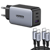 UGREEN Nexode Travel Chargeur 65W avec 2 Câble USB C 100W